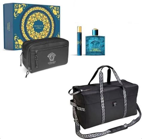 versace duffle bag perfume|versace side bag men's.